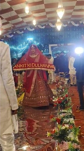 bride entry wedding video viral #shorts #short #viral #trend #trending #wedding #bride #bridal #love