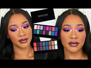 MAKEUP REVOLUTION HALLOWEEN PALETTES TUTORIAL