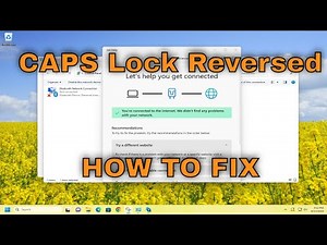 How to Fix Caps Lock Reversed in Windows 11/10 [Solution]