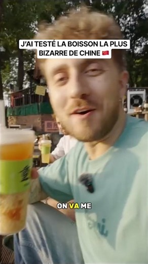 J’AI TESTÉ LA BOISSON LA PLUS BIZARRE DE CHINE 🇨🇳