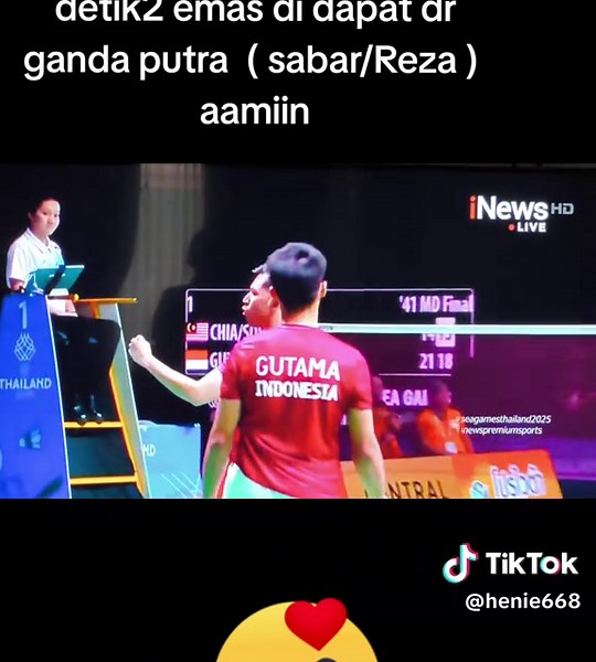 Indonesia Tambah Emas Badminton di SEA Games