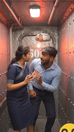 joke video 🥲😁Sanduni and Danu: The moment they were stranded on the ship