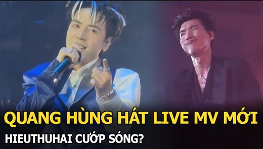 17K views · 763 reactions | Quang Hùng hát live MV mới, HIEUTHUHAI...