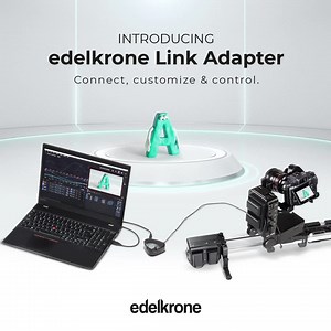 7.1K views · 115 reactions | NEW: edelkrone Link Adapter: a powerful new way of controlling your edelkrone motion control systems using a computer & custom software integration. Control & customize your edelkrone ecosystem using Dragonframe, edelkrone Web App, or the edelkrone Software Development Kit. Get yours ==> https://edelkrone.com/products/edelkrone-link-adapter | edelkrone | Facebook