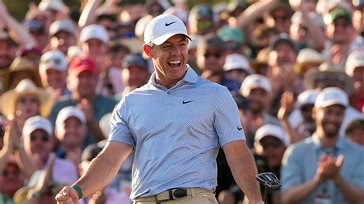 Rory McIlroy becomes first back-to-back Masters winner for 24 years