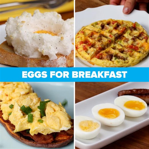 243K views · 4.3K reactions | Eggs For Breakfast | Tasty | Facebook