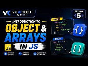Introduction to Object & Arrays