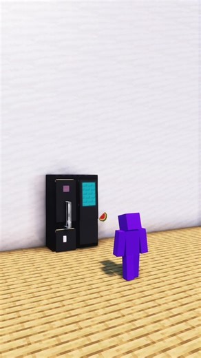 Minecraft Atomatic Fridge 🍦 #minecraft #build