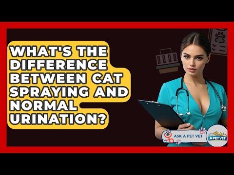 What's The Difference Between Cat Spraying And Normal Urination? - Ask A Pet Vet