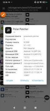 tutorial how to use Polar Patcher