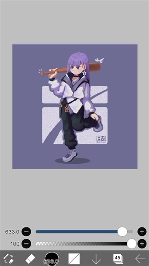 Tips sederhana, untuk motong area yg ga kepake di kanvas ✨ . . #tutorialibispaint #tutorialilustrasi #tutorialmenggambar #tipsmenggambar #tipsgambar