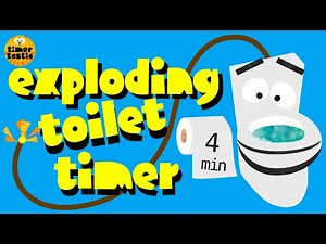 EXPLODING Toilet Timer Bomb! 💥🚽 | 4 Minute Fun Countdown for Kids