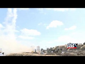 Iron Dome interception during Operation Protective Edge