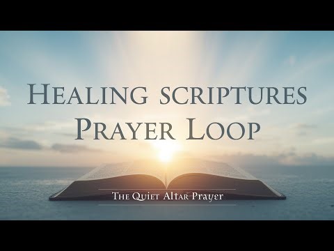 Healing Scriptures Prayer Loop | Continuous Bible Verses for Healing, Strength & Restoration