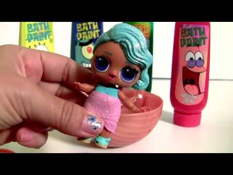 learning colors with Bath Paint Surprise with Peppa Pig