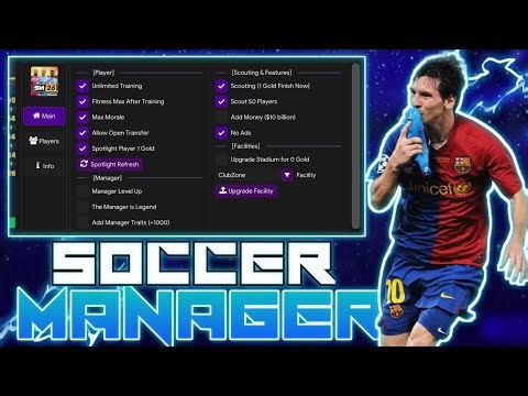 SOCCER MANAGER 2026 ‼️Mod Menu v3.3.4 Terbaru 2026 || Unlimited Money|| Unlimited Gold⚔️❤️‍🔥