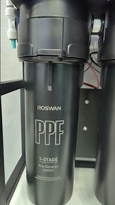 Black high-end reverse osmosis direct drinking machine, can do 75-1000 G flow, do you like it?