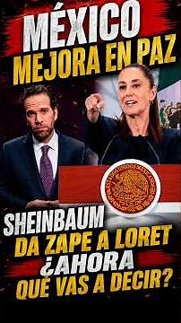 “What will Loret say now?” Sheinbaum boasts of improvement in Mexico’s Peace Index