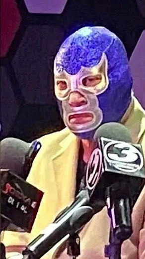 PRESENTAN A BLUE DEMON III, CONTINUADOR DE LA LEYENDA AZUL. #bluedemon #bluedemonjr #bluedemonlll