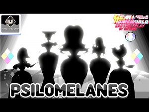 All Psilomelane Gems Showcase | Stevo’s Gem Era RP 🦇 #stevenuniverse #roblox #update