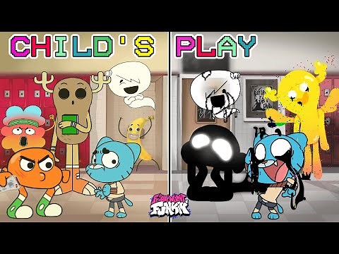 FNF: CHILD'S PLAY // Pibby Gumball Mod █ Friday Night Funkin' █