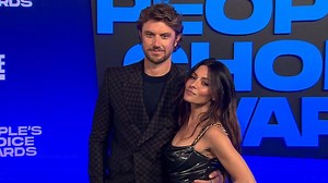 Sarah Shahi and Adam Demos stun at People's Choice Awards