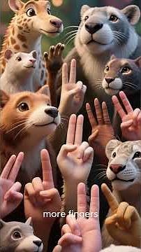 Why Do We Have 5 Fingers? 🖐️ #facts #funfacts