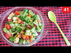 Healthy Vegetable Salad Recipe | Easy and Simple Diet friendly Salad Recipe