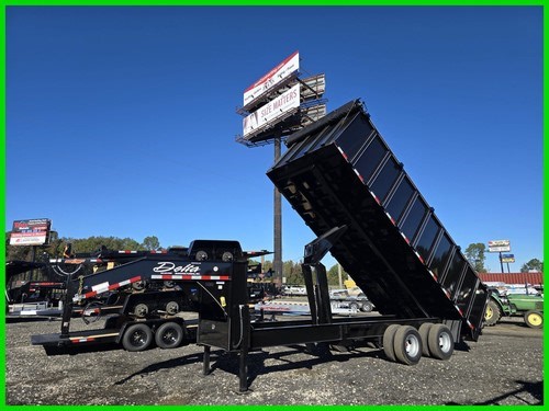 2025 Delta Trailers 8X20' 10 Ton Dump Trailer Gooseneck 24 Yard Dumpst New | eBay