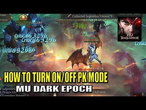 How to Turn ON/OFF PK Mode MU: Dark Epoch (Mobile & PC) (Filipino)