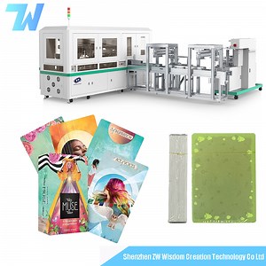 [Hot Item] Automatic Card Punching Machine Connected Cellophane Wrapping Machine