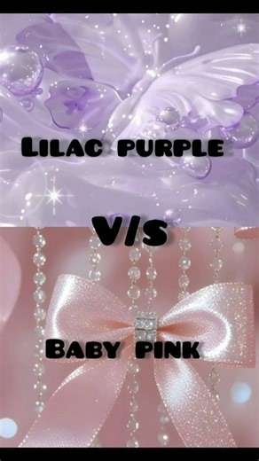 Aesthetic Color Trend 💕 Lilac Purple or Baby Pink?