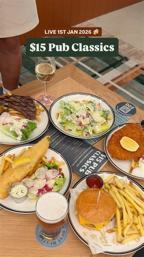 New year, new great value 👀 From 1 Jan, $15 Pub Classics are live at Prospect. What’s $15? 🥩 250g Rump Steak 🍗 Panko Chicken Schnitty 🐟 Fish & Chips 🍔 Classic Cheeseburger 🥗 Caesar Salad All day. Every day. No catch. Book now! 🍻 T&C's apply | Prospect Hotel