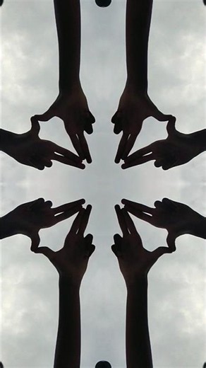 Little do you know finger dance with kaleidoscope effect 💜💌