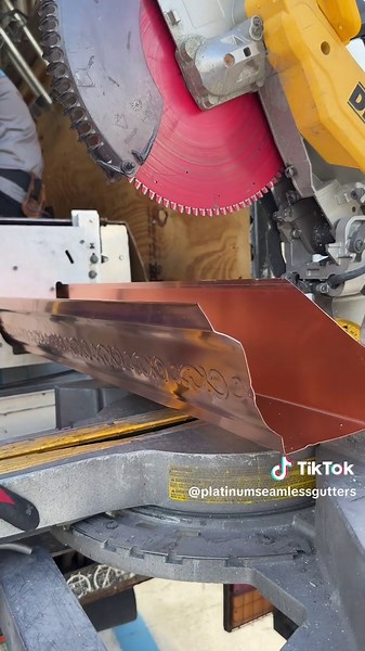 Custom Copper Seamless Gutters Installation Services