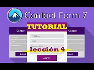 Configurando un formulario con Contact Form 7 - Tutorial