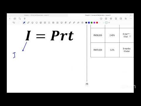 #Form3 #Matematik Bab 3 : Matematik Pengguna | Chapter 3 : Consumer Mathematics - Slot 2