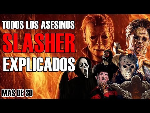 Todos los VILLANOS SLASHER del cine EXPLICADOS