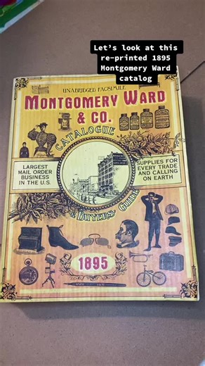 Exploring Montgomery Ward's 1895 Vintage Catalogs