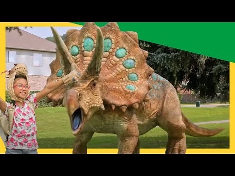 🦕 Baby Triceratops Saves Mom from the Sharp-Toothed Megaraptor +More Dinosaurs for Kids | ‪@DinoKids‬