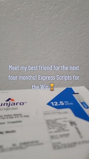 Finally made the move to Express Scripts, cant believe how easy this was, And my copay was only $25 for all three :) Got my three month supply of mounjaro, already had my first month so I am set for 4 months! let's go 12.5mg, Moving up next Thursday! #ramostherealtor #DoritosTriangleTryout #fyp #mounjarocoupon #mounjaro #mounjaroprescription #mounjarojourney #k18results
