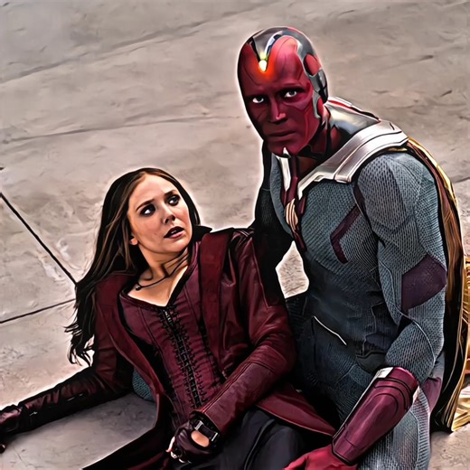 Wanda Is Protected By Vision 🔥 #vision #wanda #marveledits