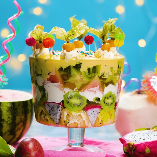 Tropical Rum Trifle