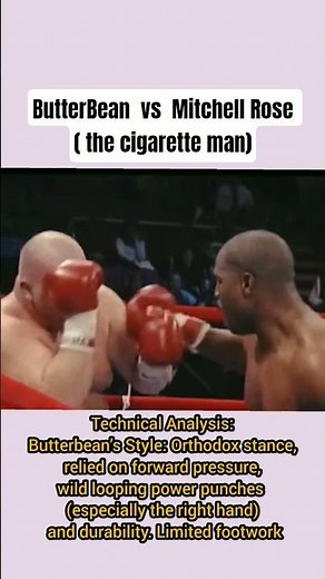 Butterbean's FIRST LOSS 😱 Mitchell Rose Shocking TKO at MSG (1995) #boxing #boxingshorts #shorts