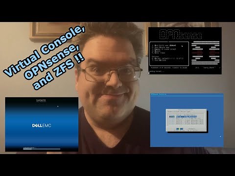 Installing OPNsense via the iDRAC Enterprise
