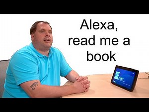 Amazon Echo Show - How to Read Books with Kindle and Audible