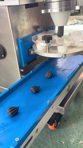 Filled churros cookie making machine #desktop encrusting machine #cookie machine #bakery equipment manufacturer