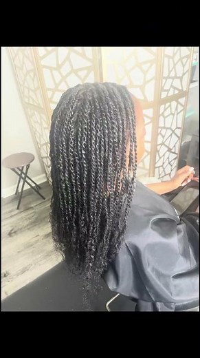 ✨ Micro Twists with Afro Kinky Bulk Human Hair 💕 | Natural & Timeless Look