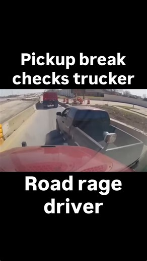 Transport Media | Road rager break checks innocent truck driver for no apparent reason. What’s wrong with this driver? Follow me —>@transport #trucker... | Instagram