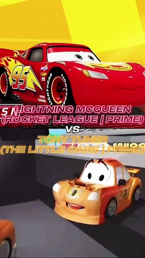 Lightning McQueen vs Tony Tuner in Epic Showdown